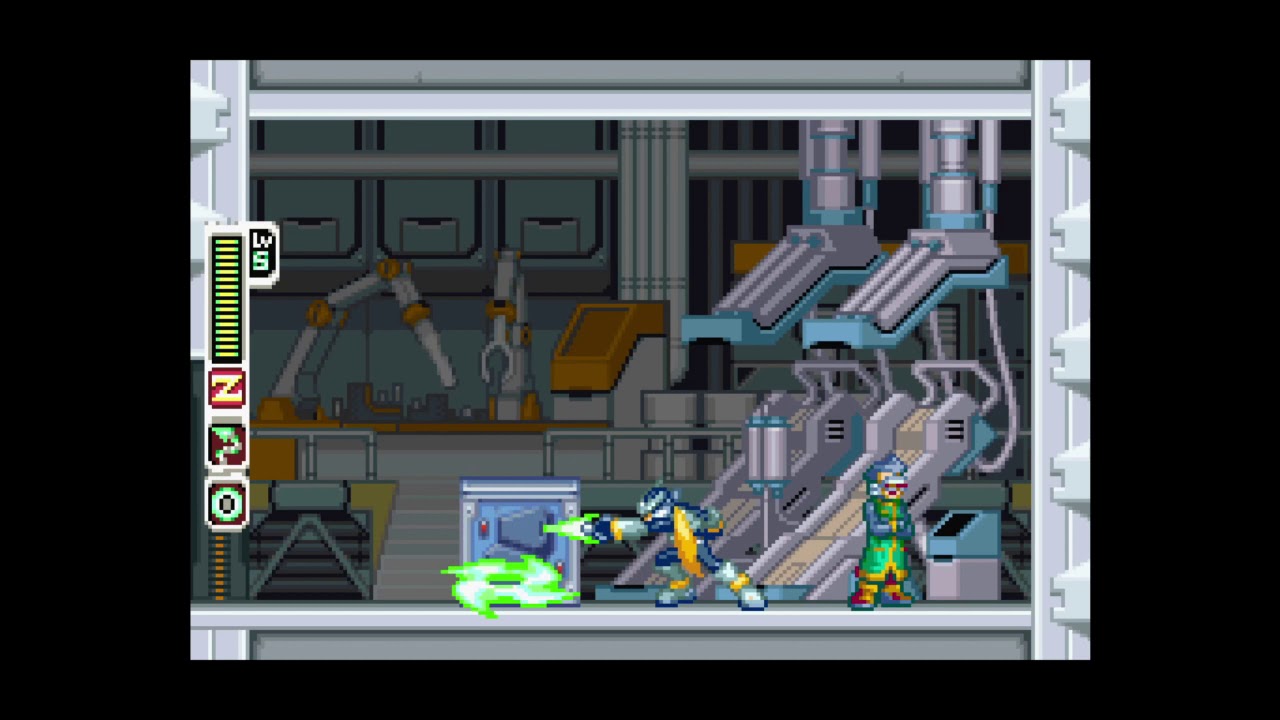 A quick way to level up Chain Rod in Mega Man Zero 2