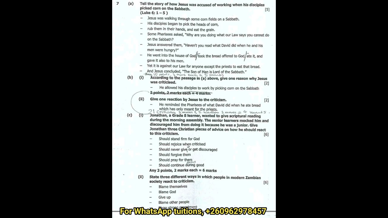 2022 Religious Education 2046~ Exam revision questions and answers part 3