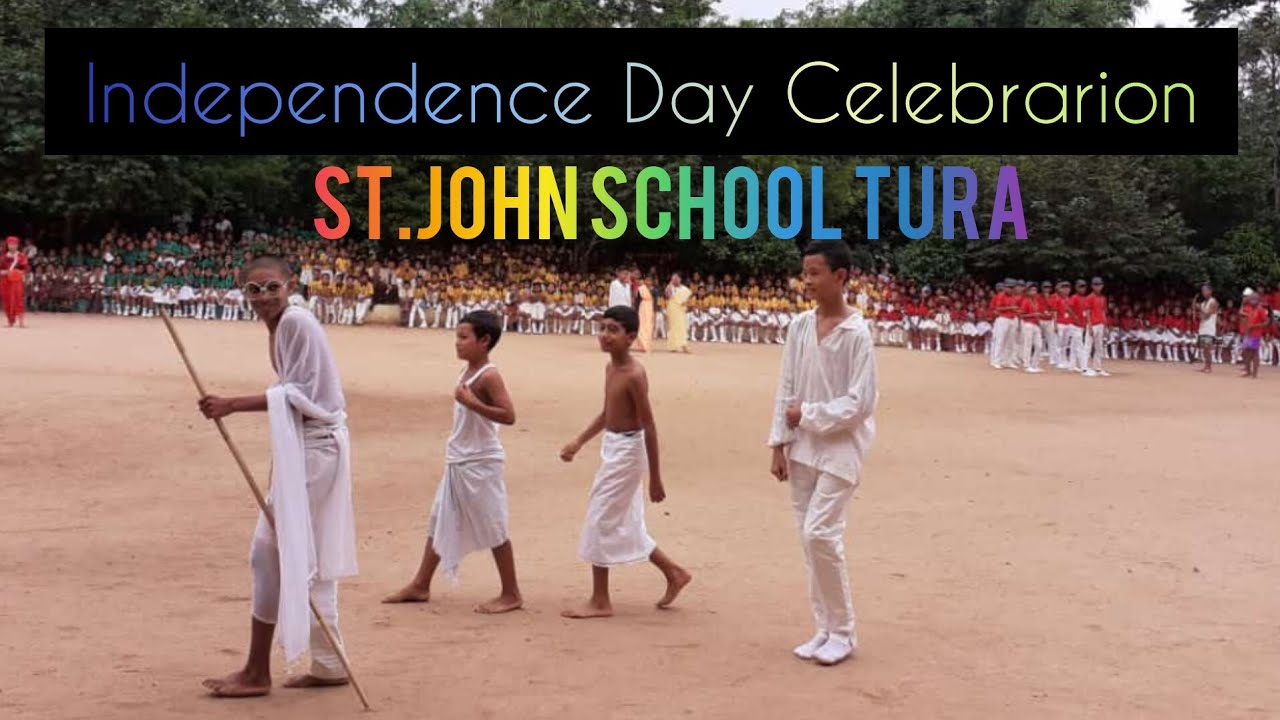 Celebration of the 77th Independence Day, marking 76 years of freedom | St.John School Tura