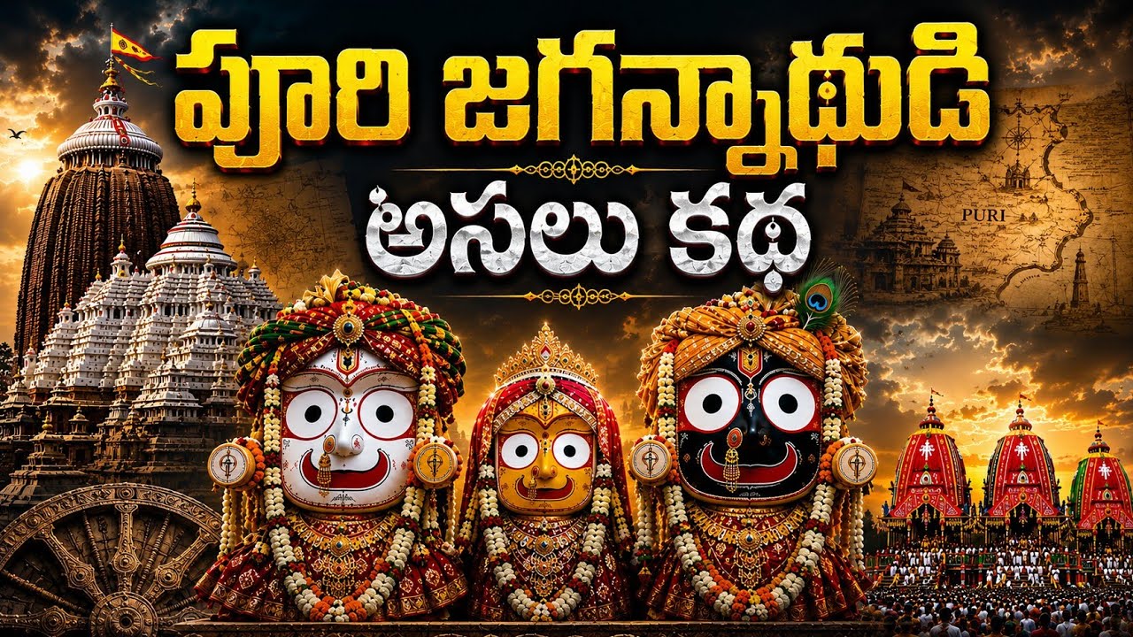 పూరి జగన్నాథుడి కథ | Puri Jagannath Story in Telugu | Puri Jagannath Temple History in Telugu