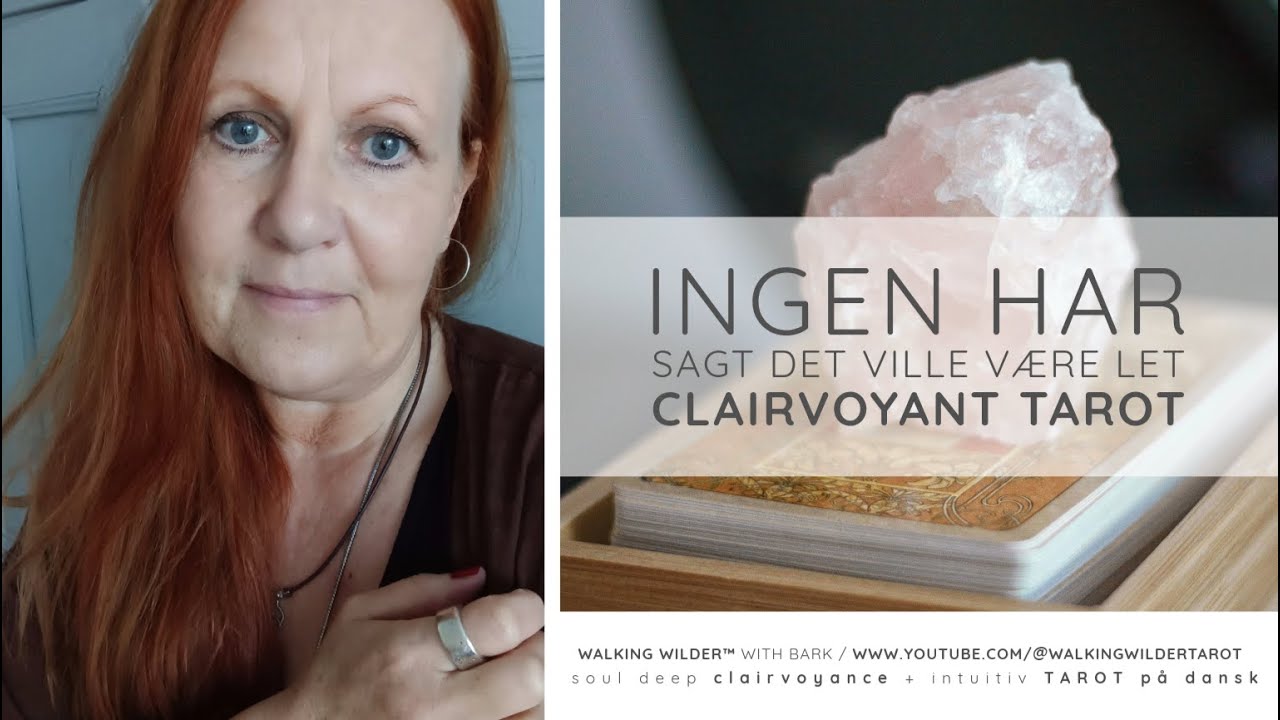 CLAIRVOYANT TAROT ❤️ Ingen har sagt det ville være let, men du har faktisk lært lektien nu...