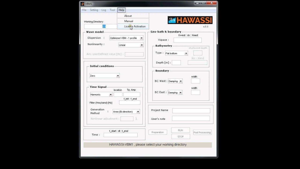 Installation HAWASSI VBM