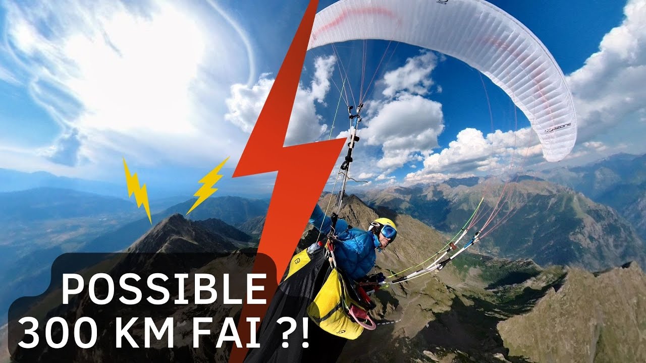 211 km de parapente avant l'orage ⚡ | cross en hyperlapse