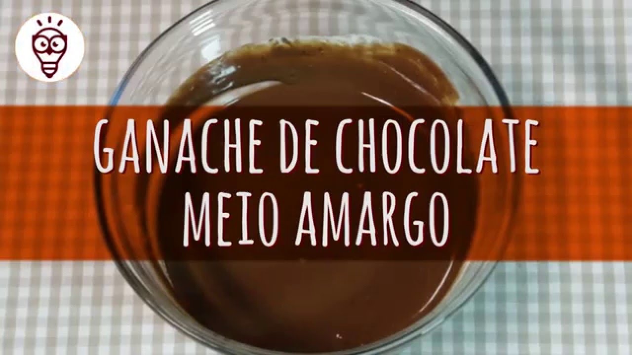 Fika Dika - Ganache de chocolate meio amargo