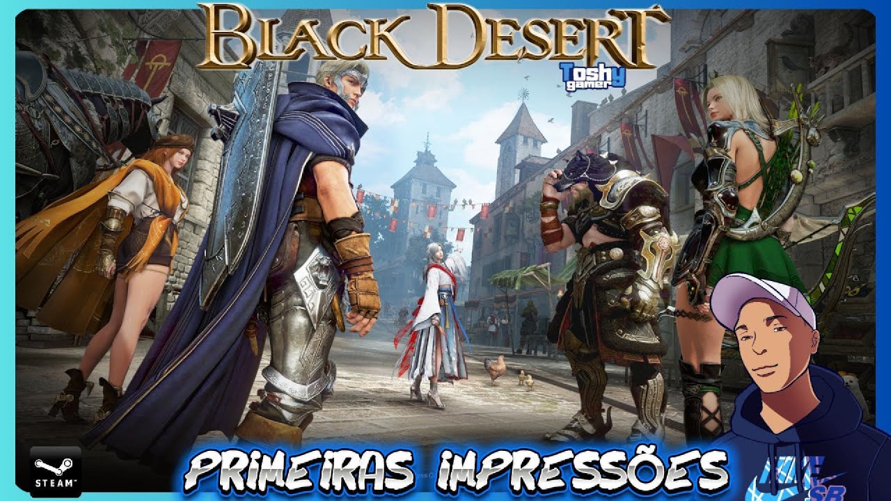 🕹️Meu PRIMEIRO CONTATO, com o jogo Black Desert Online!🎮 {MOSTRANDO TODAS AS CLASSES}👀