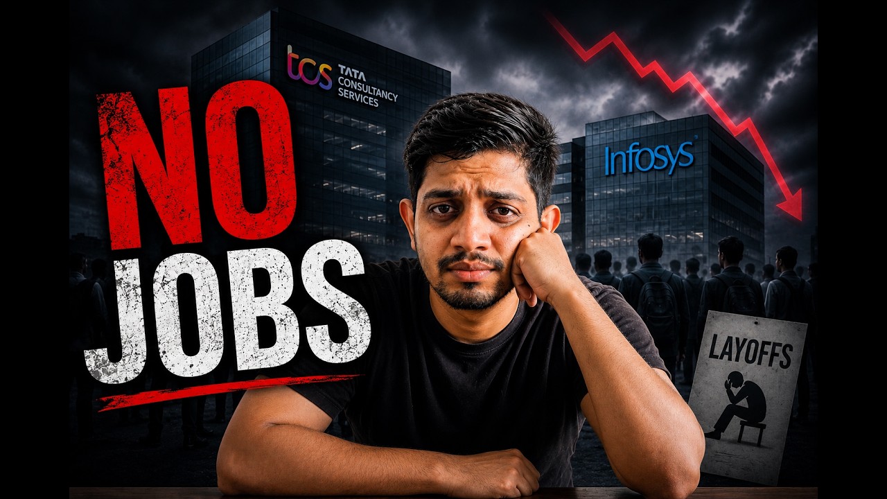 TCS & Infosys Crisis Explained || Why Indian IT Jobs Are Disappearing?