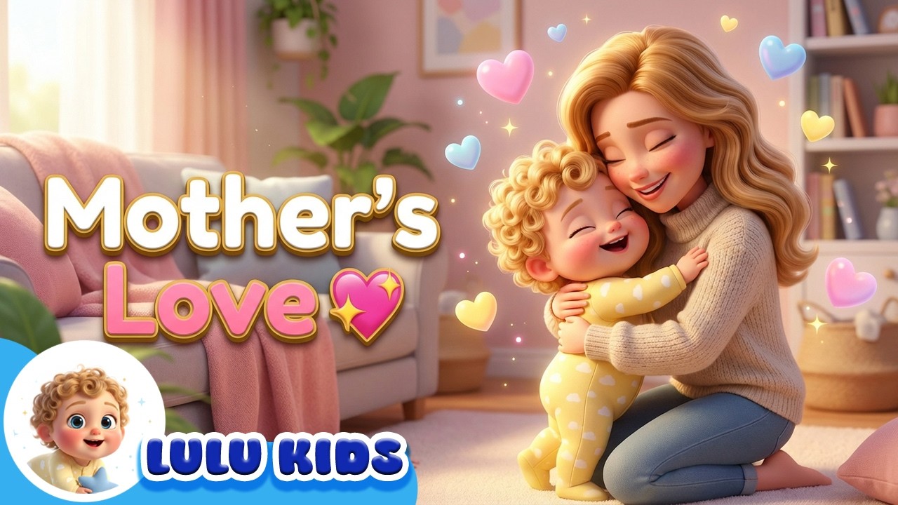 🌟 “Mother’s Love Song 💖 Heart Touching Nursery Rhyme #lulukids #cute #nurseryrhyme #love