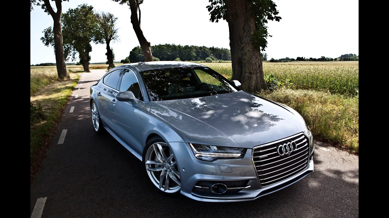 2017 Audi A7 3.0 BiTDI 320hp - Acceleration, walkaround, launch etc