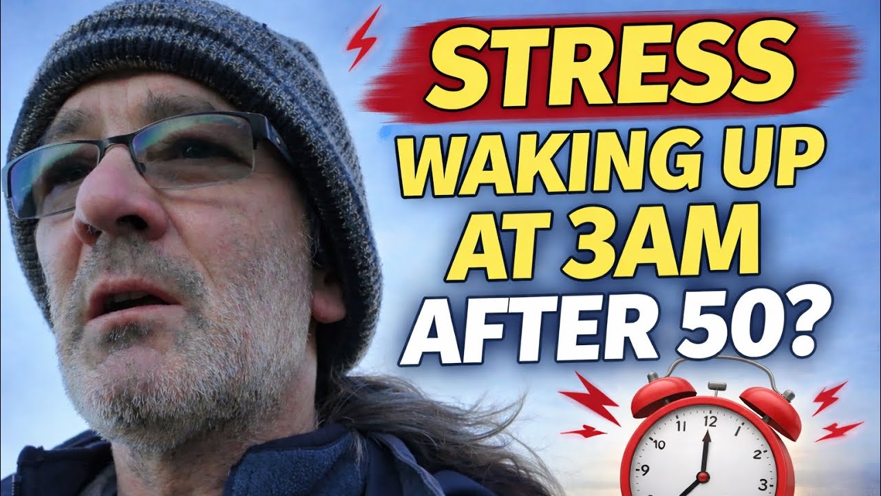 Stress & Sleep After 50: Why Your Brain Wakes You at 3am
