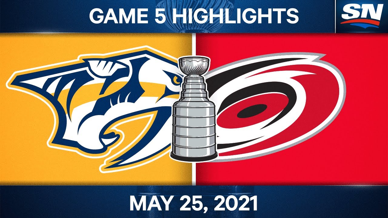 NHL Game Highlights | Predators vs. Hurricanes, Game 5 - May 25, 2021