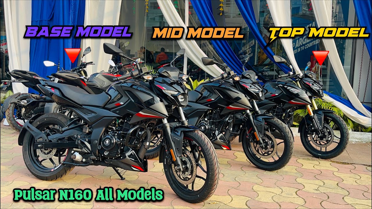 Pulsar N160 New Model 2025 !! Single Seat 🆚 Split Seat 🆚 Base Model Detailed Comparision 
