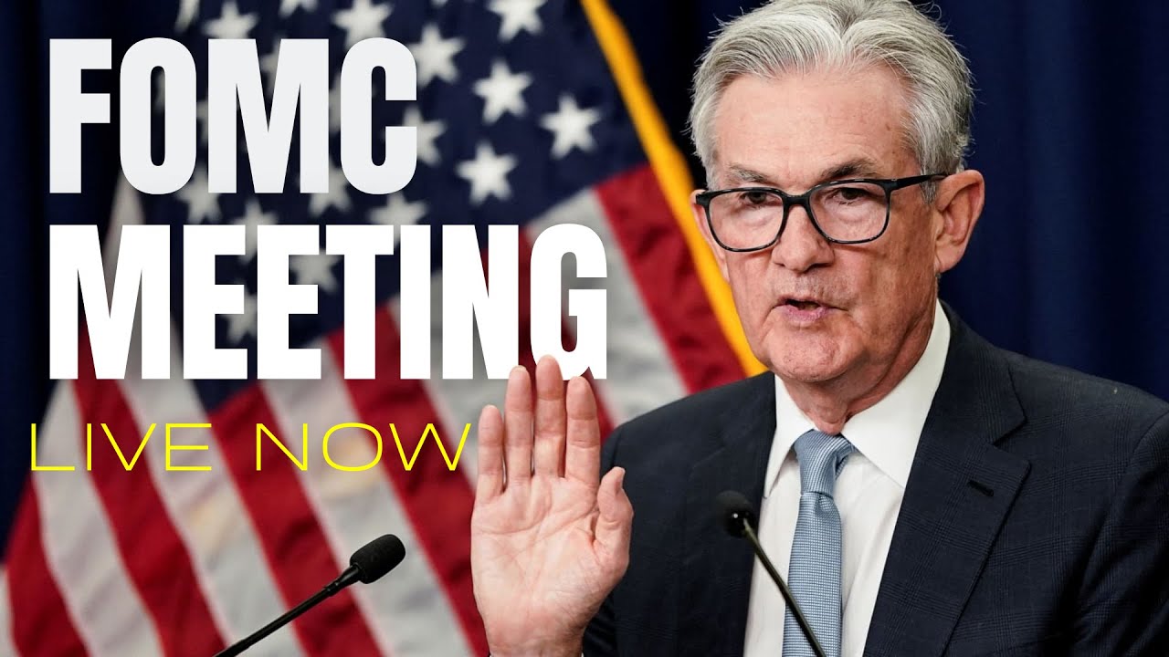 LIVE NOW: FOMC RATE DECISION TODAY!