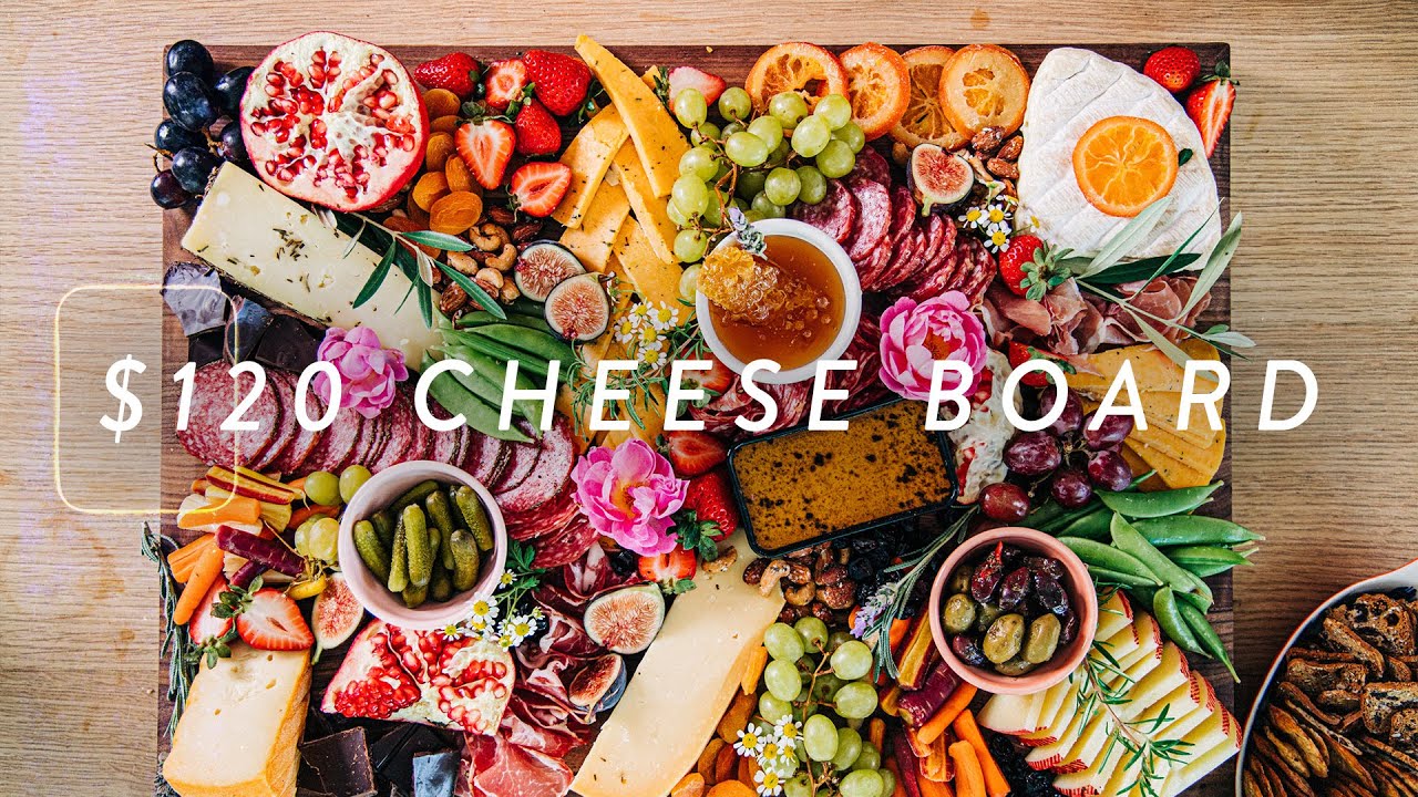 $18 vs $120 CHEESE BOARD - BEAUTIFUL at Any Price