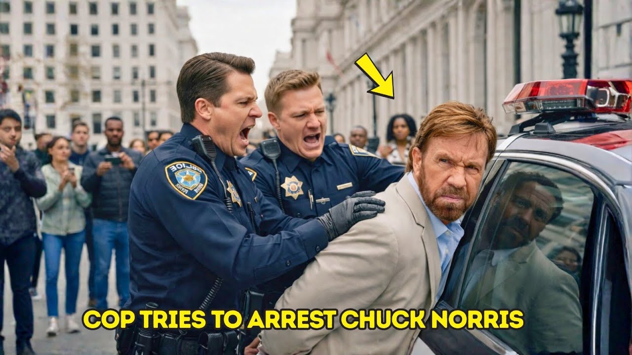 Cop Tries to Arrest Chuck Norris — Freezes When He Realizes He’s the Mayor!