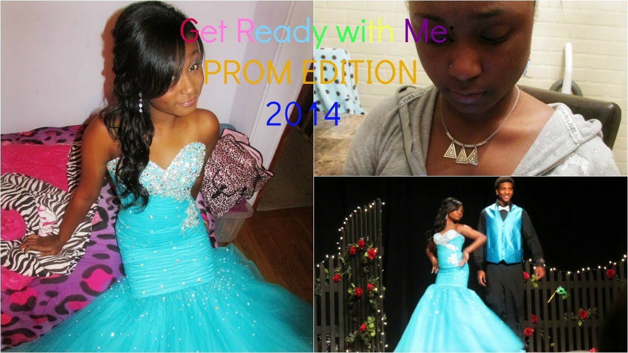 Get Ready With Me: Prom edition/ Nia's 1st Prom experience