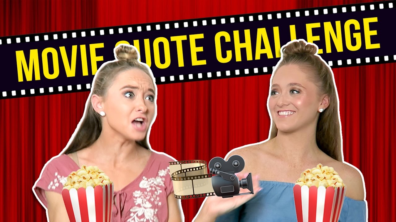 The Movie Quote Challenge!! | The Rybka Twins