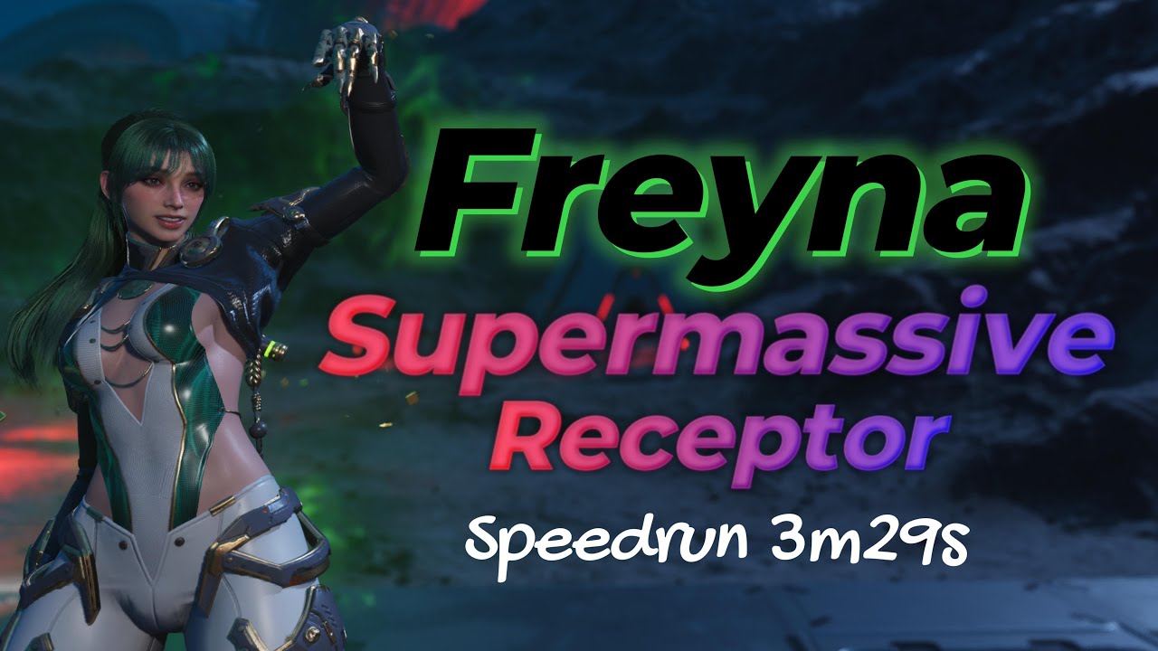 Freyna VS Supermassive Receptor solo (3m29s) - The First Descendant: Season3