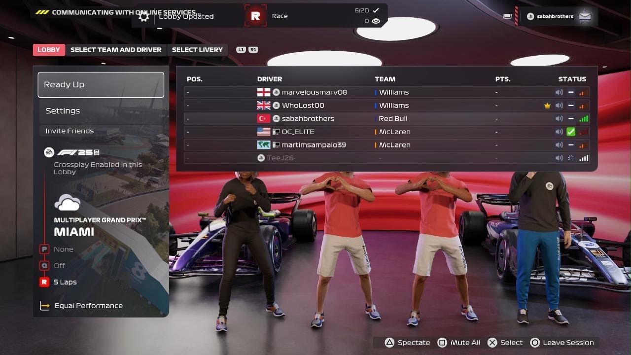 F1 25 white livery gameplay