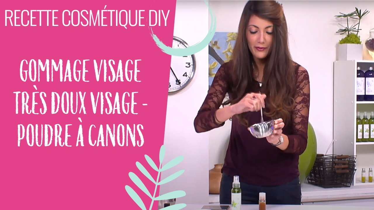Gommage très doux pour le visage - Emission Poudre à Canons en partenariat avec Aroma-Zone