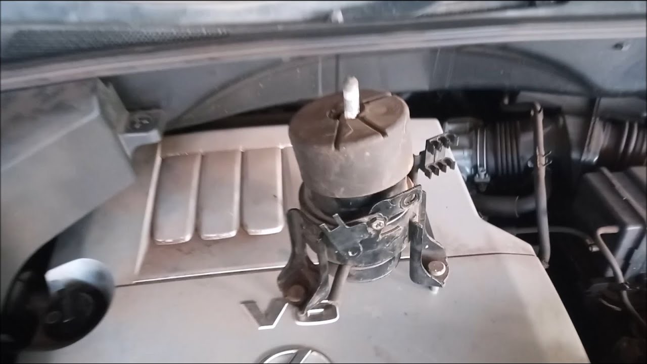 Как заменить переднюю опору двигателя - Lexus RX350 2GR-FE 3.5 V6 Highlander Camry ES350