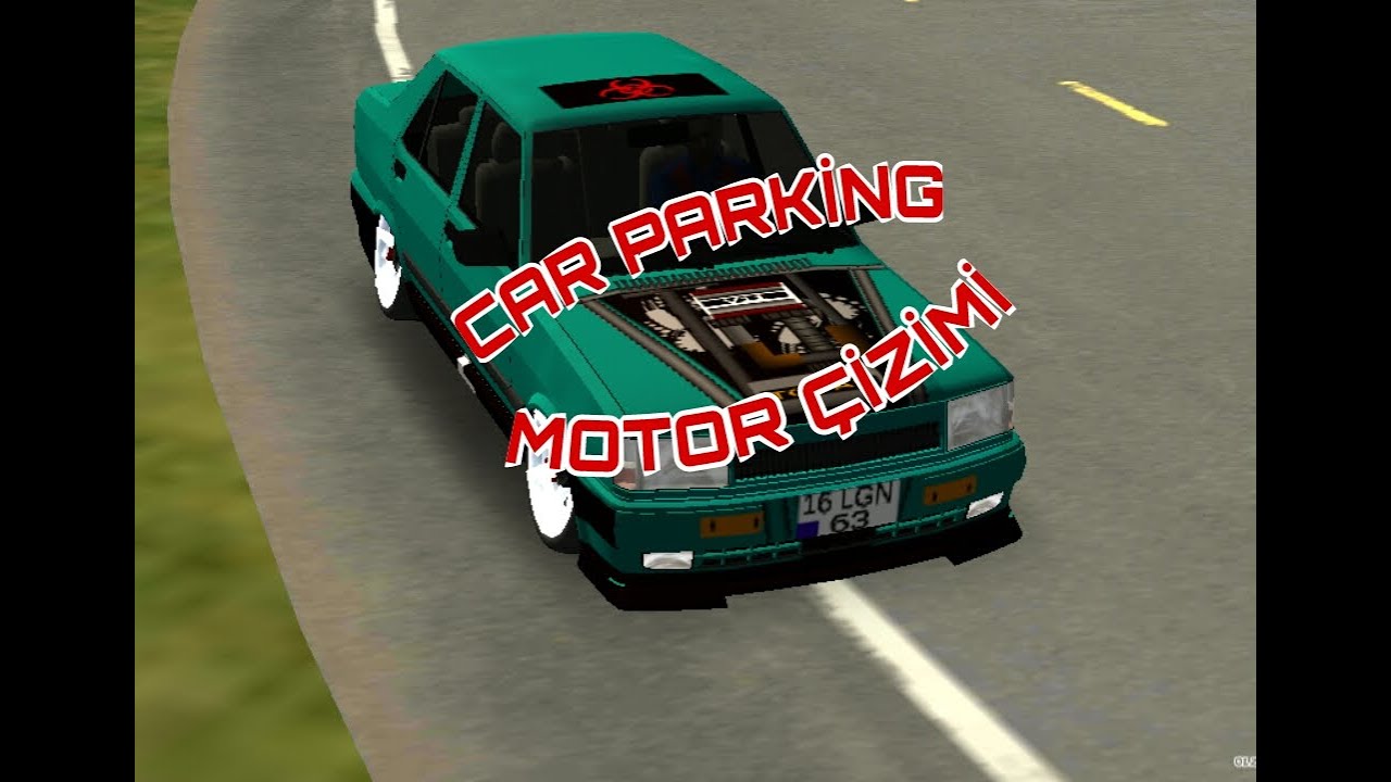 Car Parking Motor Çizimi