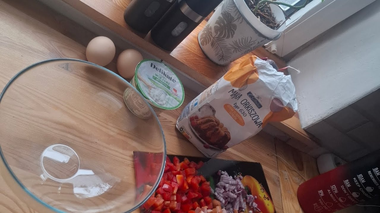 Szybkie śniadanie -Placuszki z serka wiejskiego.