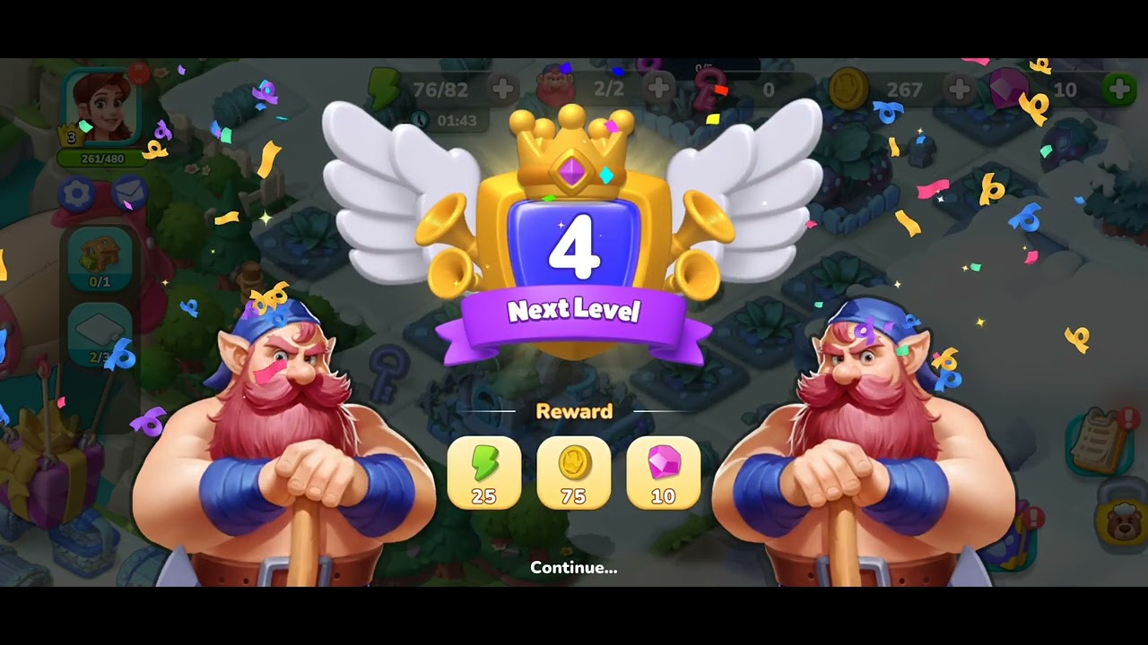 Merge Land Gameplay Walkthrough part 1- Level 1-5 unlocked ( android iOS )