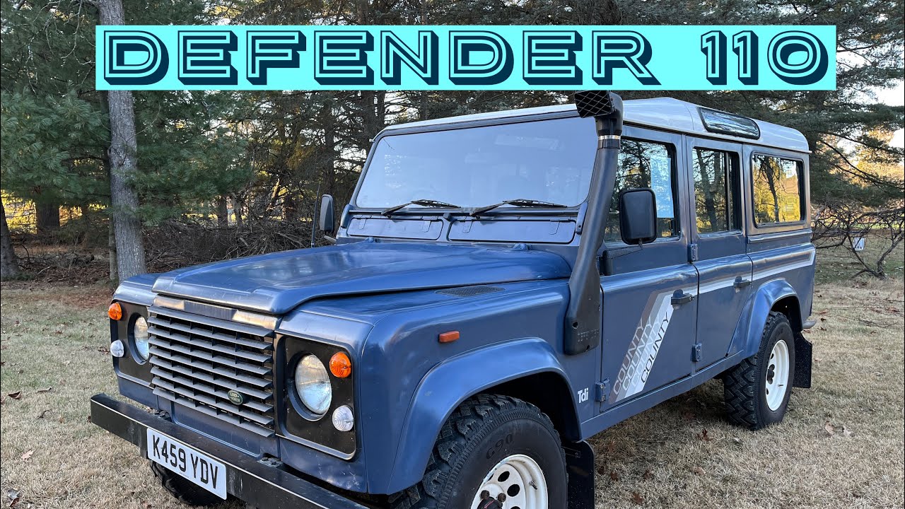 (SOLD)1992 Land Rover Defender 110 200Tdi county station wagon RHD for sale