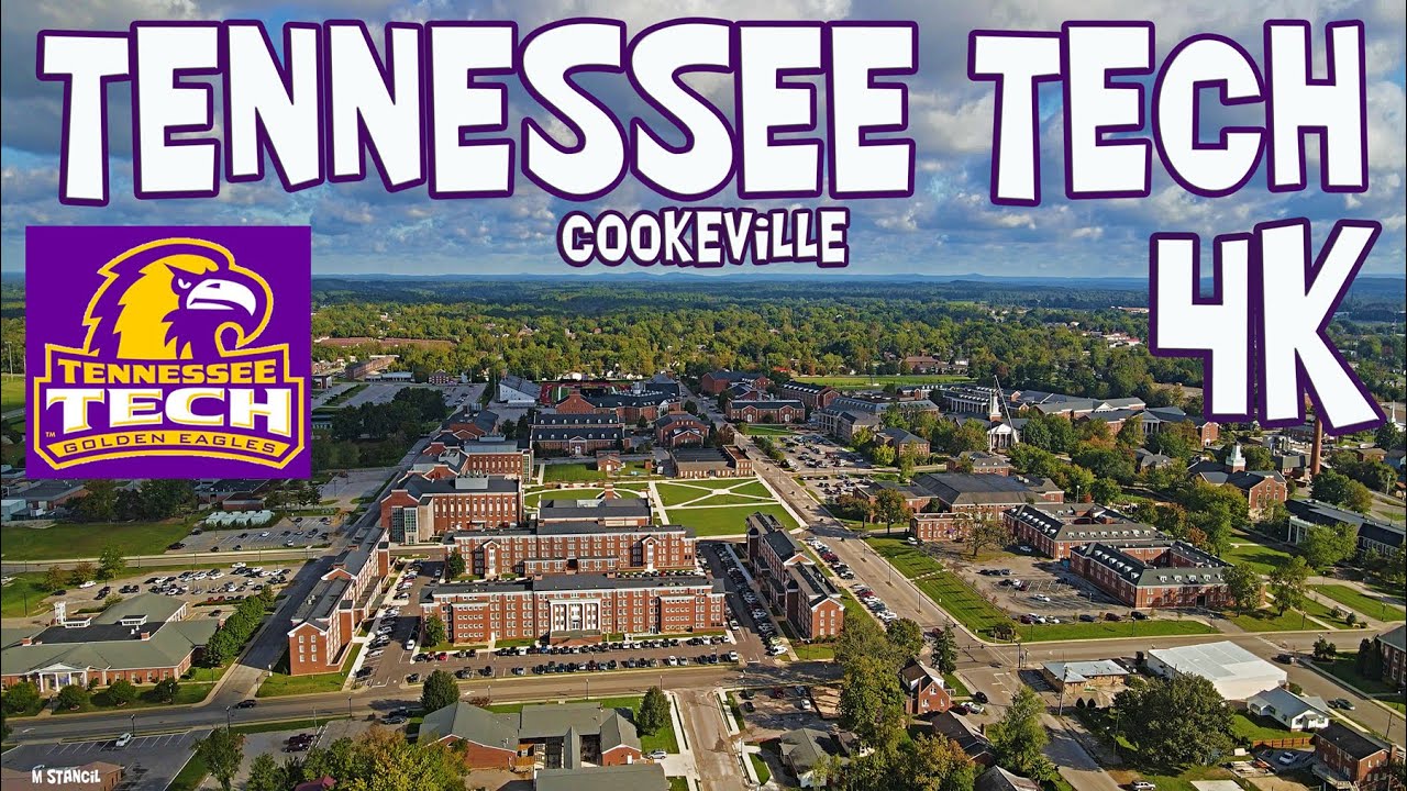 Tennessee Tech University 4K / Cookeville, TN (DJI Mavic Air 2 Drone Footage) Golden Eagle Country