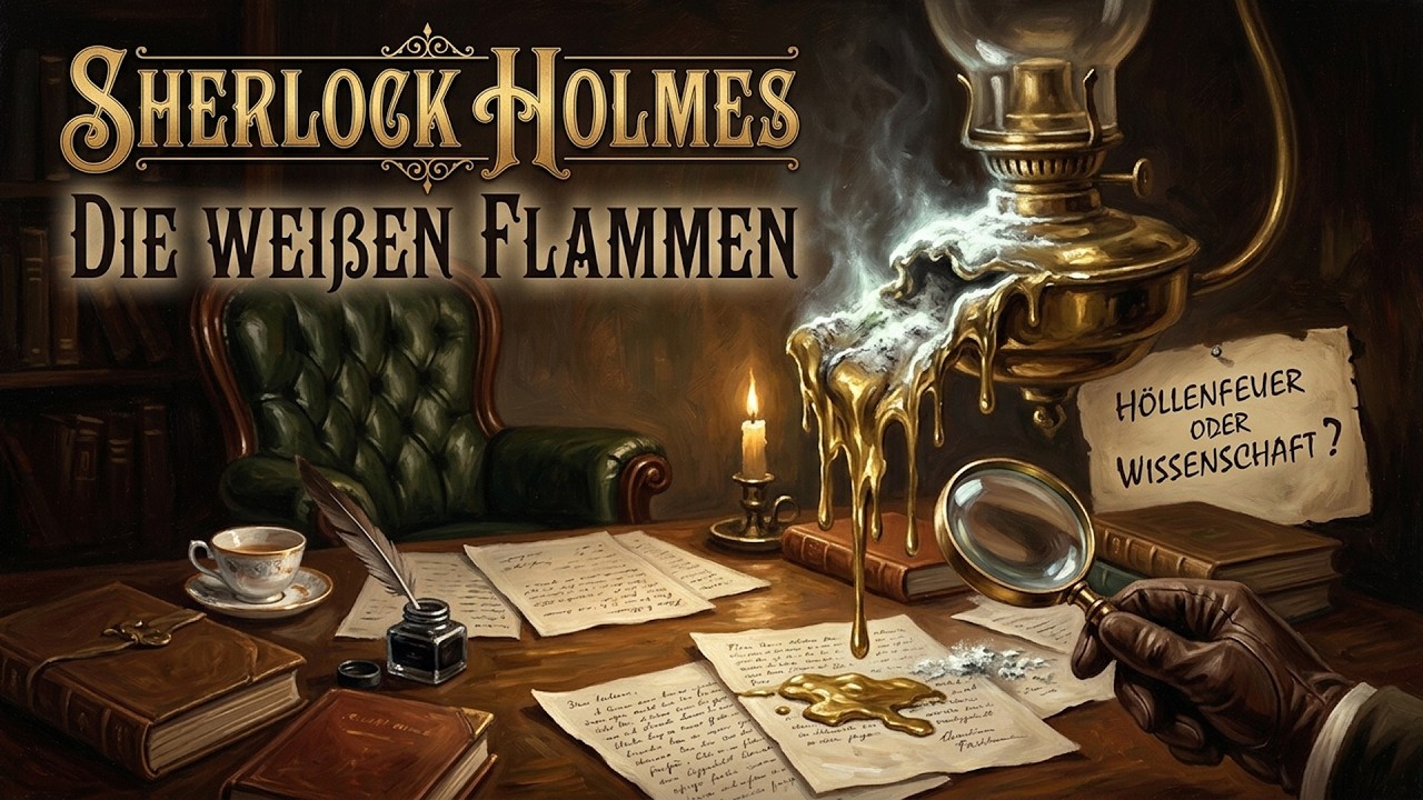 Sherlock Holmes: Die Weißen Flammen | Ein viktorianischer Noir-Krimi (Hörbuch)