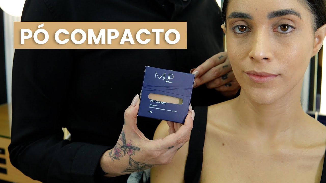 Pó Compacto MUP – Controle e acabamento profissional