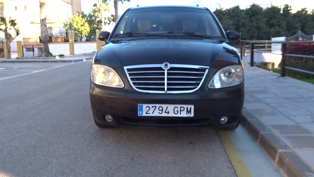 Ssangyong Rodius 7 plazas 270 XDI Limited AWD 165 CV en venta por 5990 € en Málaga. Optimecar.com