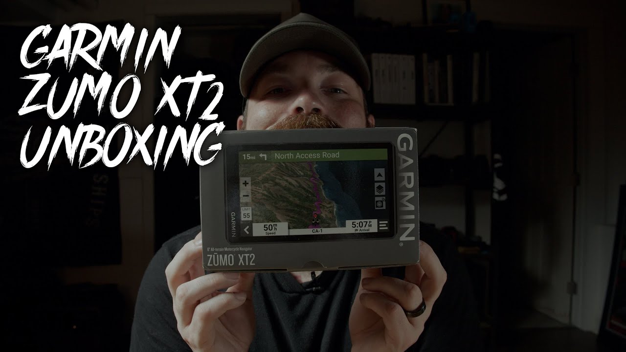 Распаковка Garmin Zumo XT2