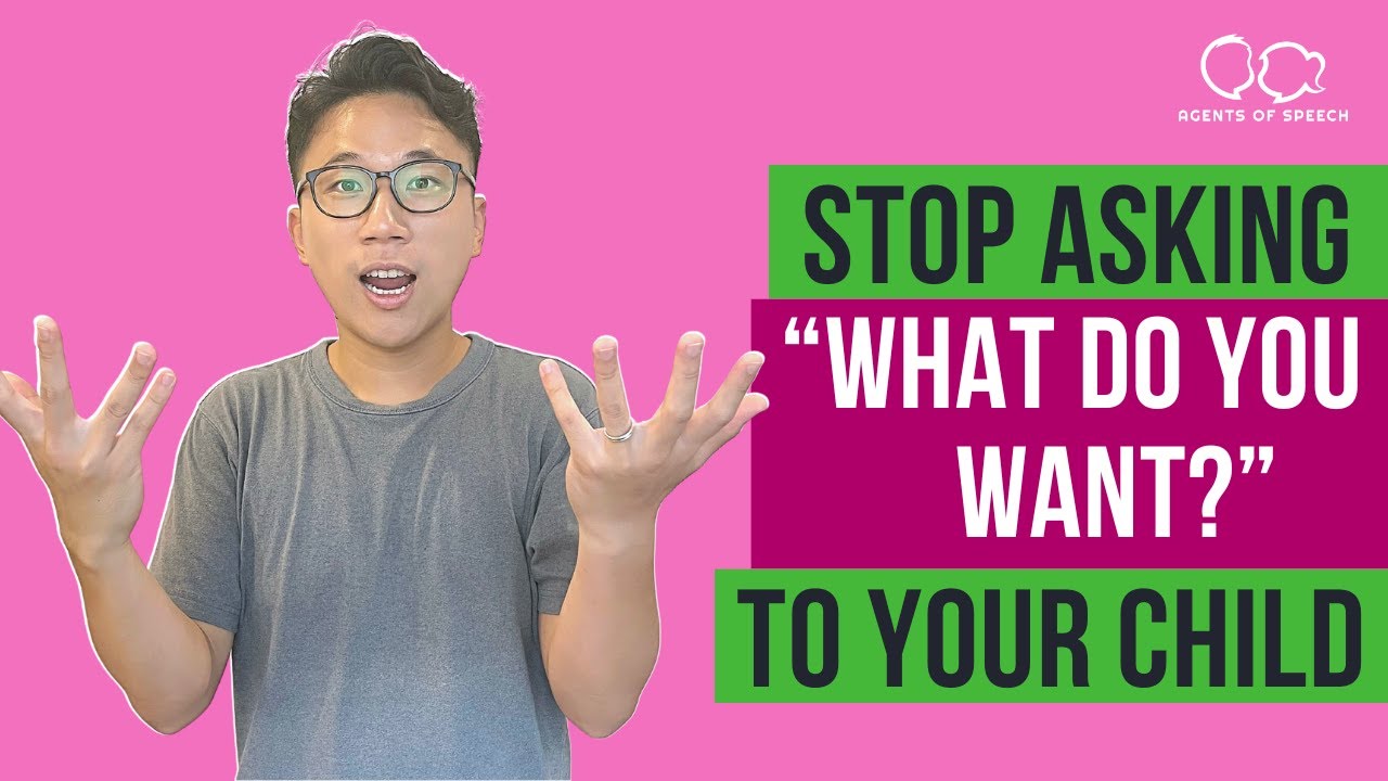 Stop Asking “What Do You Want?” to Your Child