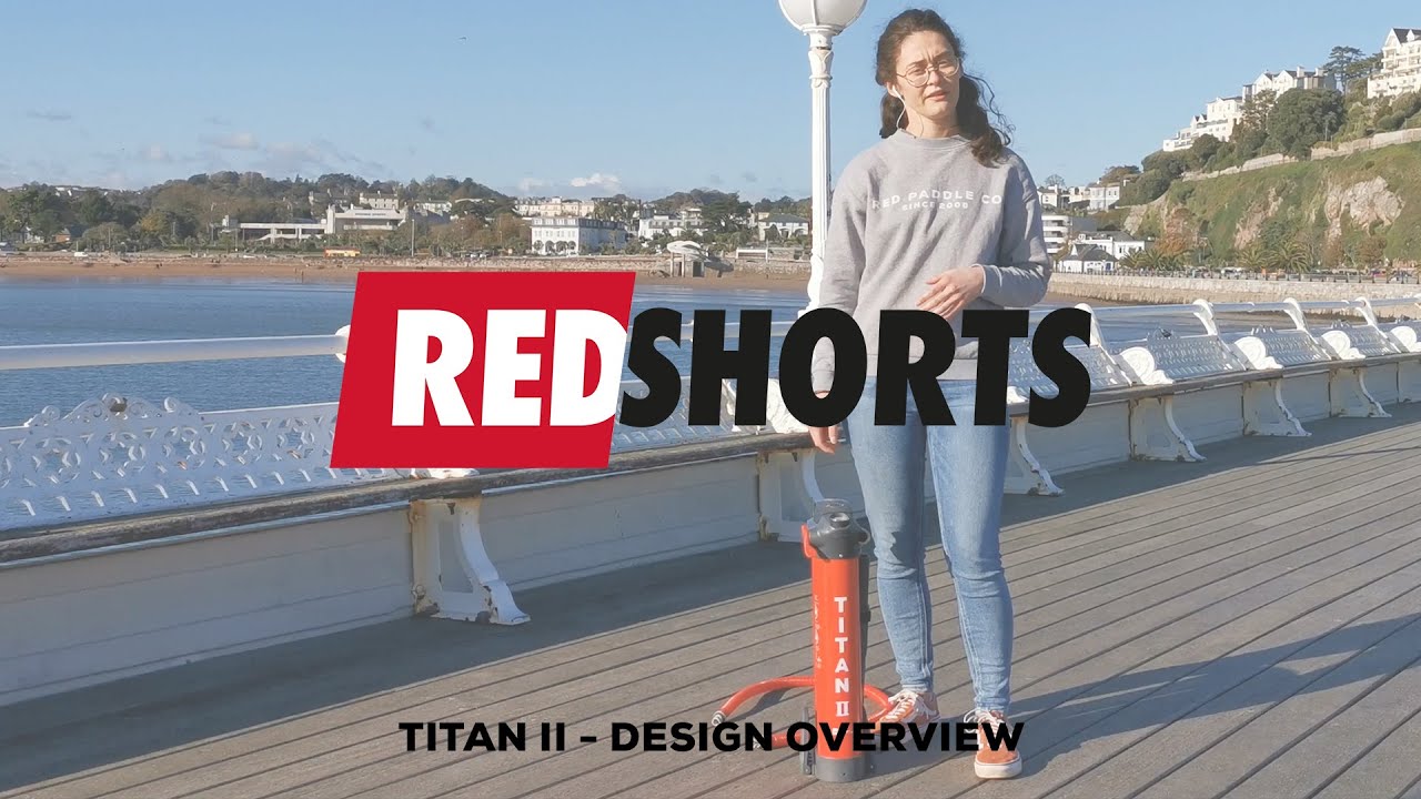 RED SHORTS - TITAN 2 SUP Pump - New for 2021