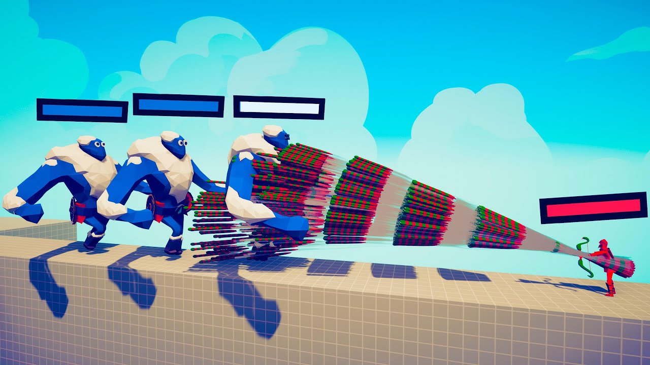 3x ICE GIANT vs EVERY GOD | TABS - Totally Accurate Battle Simulator