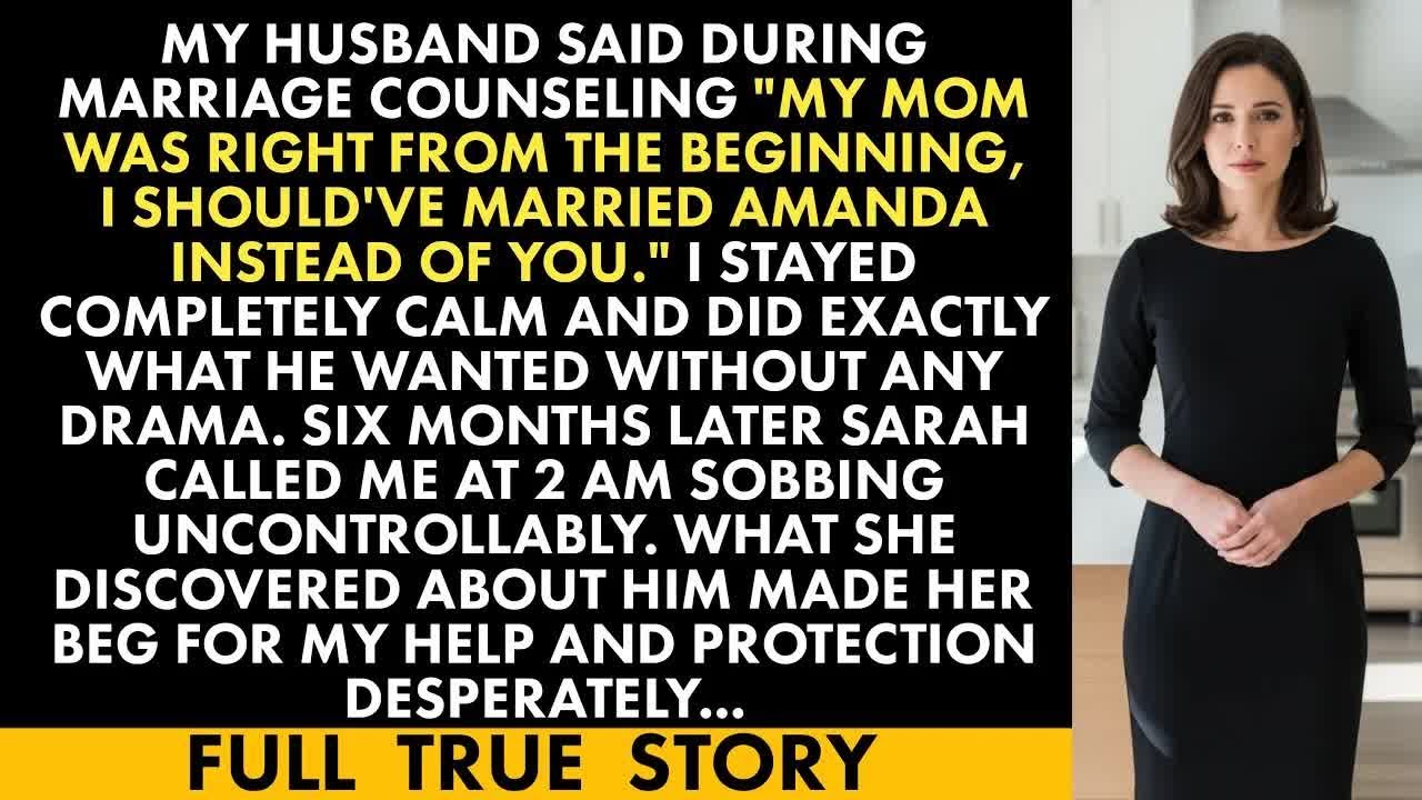 My Husband Humiliated Me in Counseling—Months Later His Past Caught Up With Him
