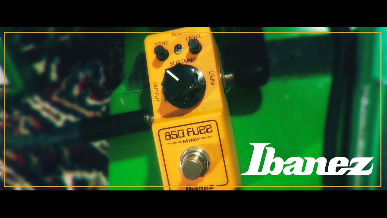 Ibanez new 850 Fuzz mini pedal FZ 2017 demo review