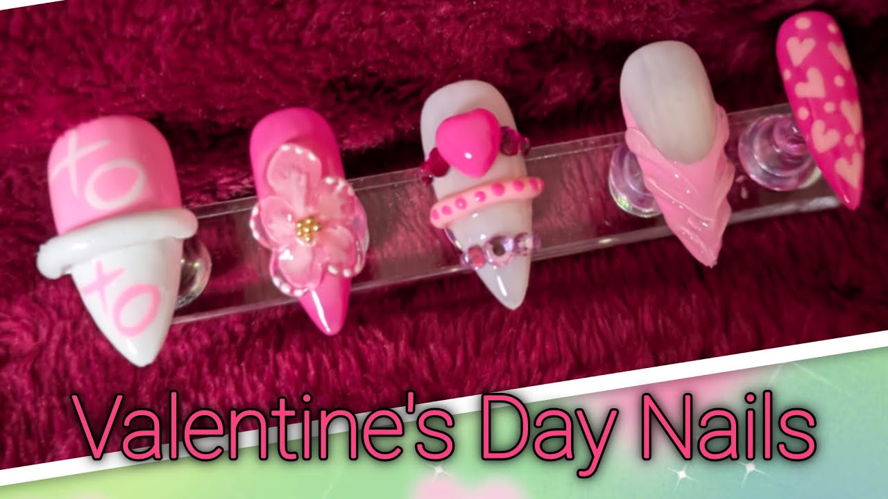 Valentine's Day Press On Nails 💞