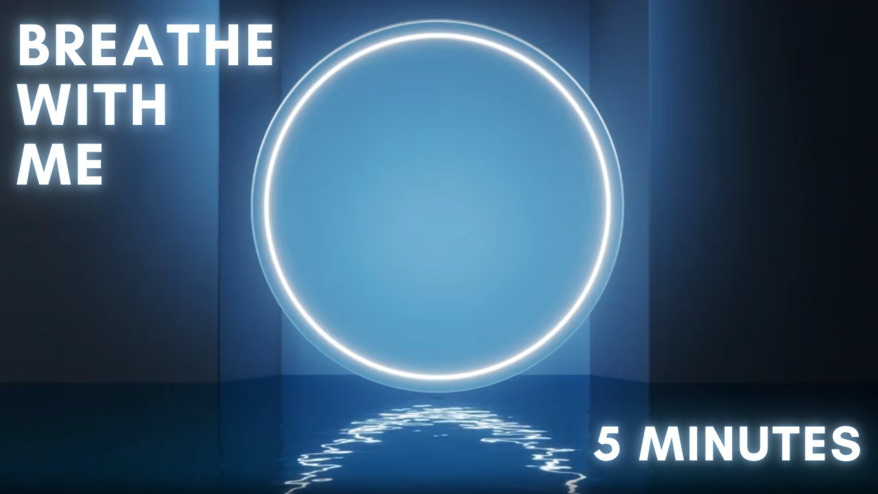 Breathe With Me | 5 Minute Guided Breathing Reset