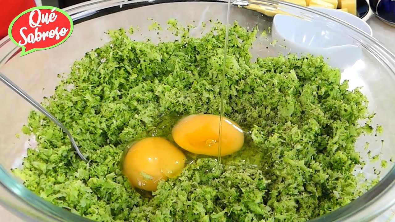 ¿Tienes brócoli y 2 huevos en casa? 😋 Nunca me canso de hacer esta receta ¡Rápida y sabrosa!
