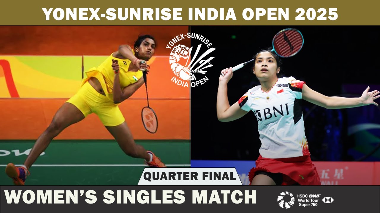 Gregoria Mariska TUNJUNG (INA) vs PUSARLA V. Sindhu (IND) India Open 2025 Badminton