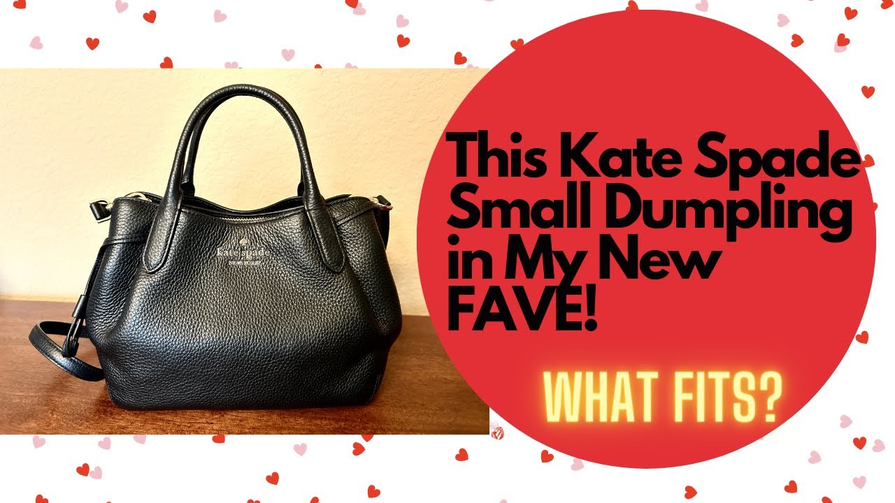 This Kate Spade Small Dumpling is My NEW FAVE! What Fits?