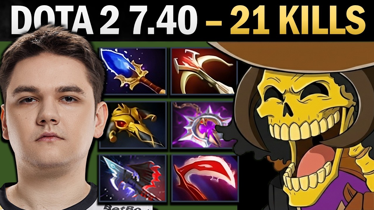 Clinkz Pro Carry with Nullifier and Desolator - Dota 7.41