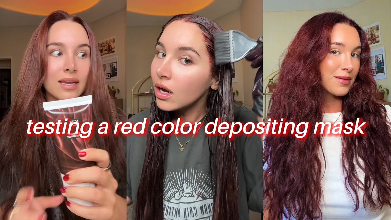Refreshing My Red Hair at Home (IGK Color Mask First Impressions)
