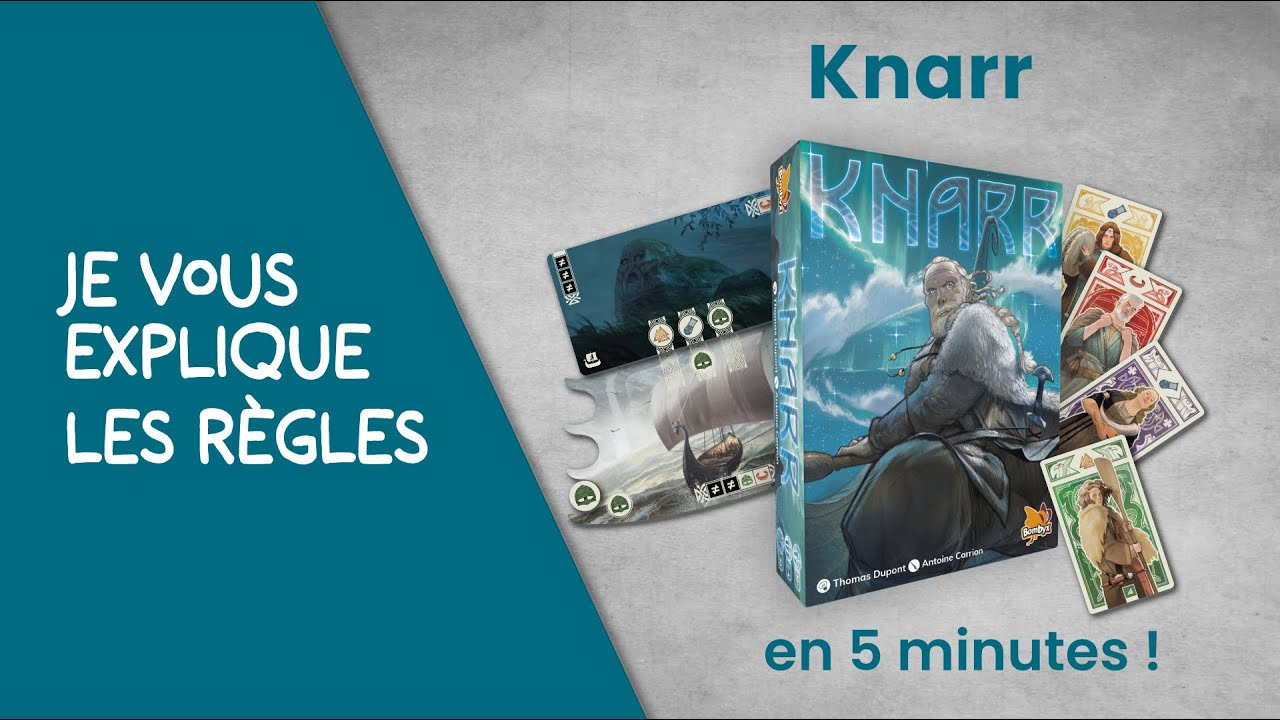 Je vous explique les règles du jeu KNARR en moins de 5 minutes!