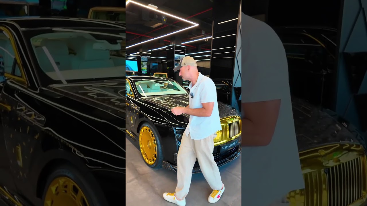24 AYAR ALTIN ROLLS ROYCE!MANSORY SPECTRE!💰🏎️