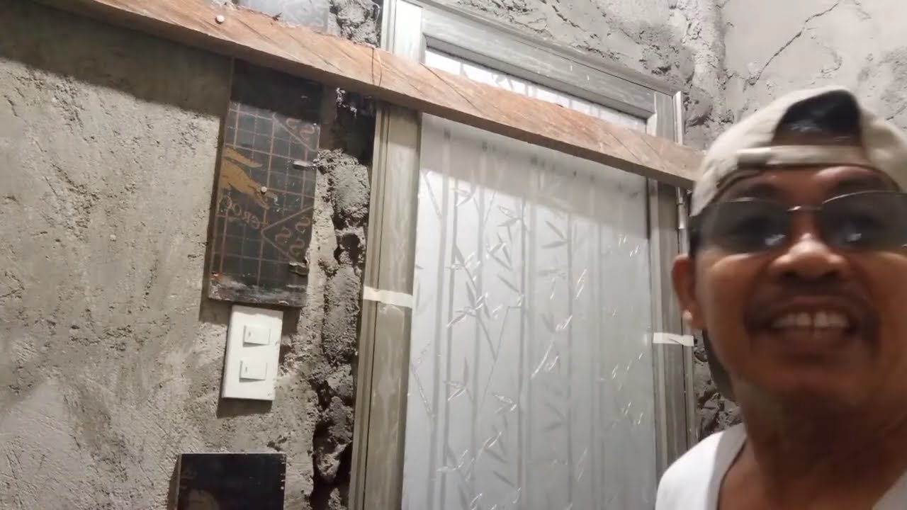 ITO YUNG PINAKAMADALING PARAAN SA PAGKABIT NG ALUMINUM DOOR PARA SA TOILET...