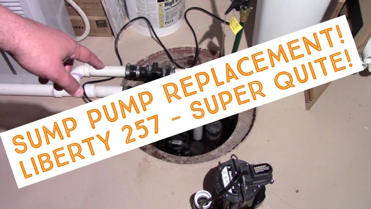 Liberty 257 - Sump Pump Install Amazingly Quite!