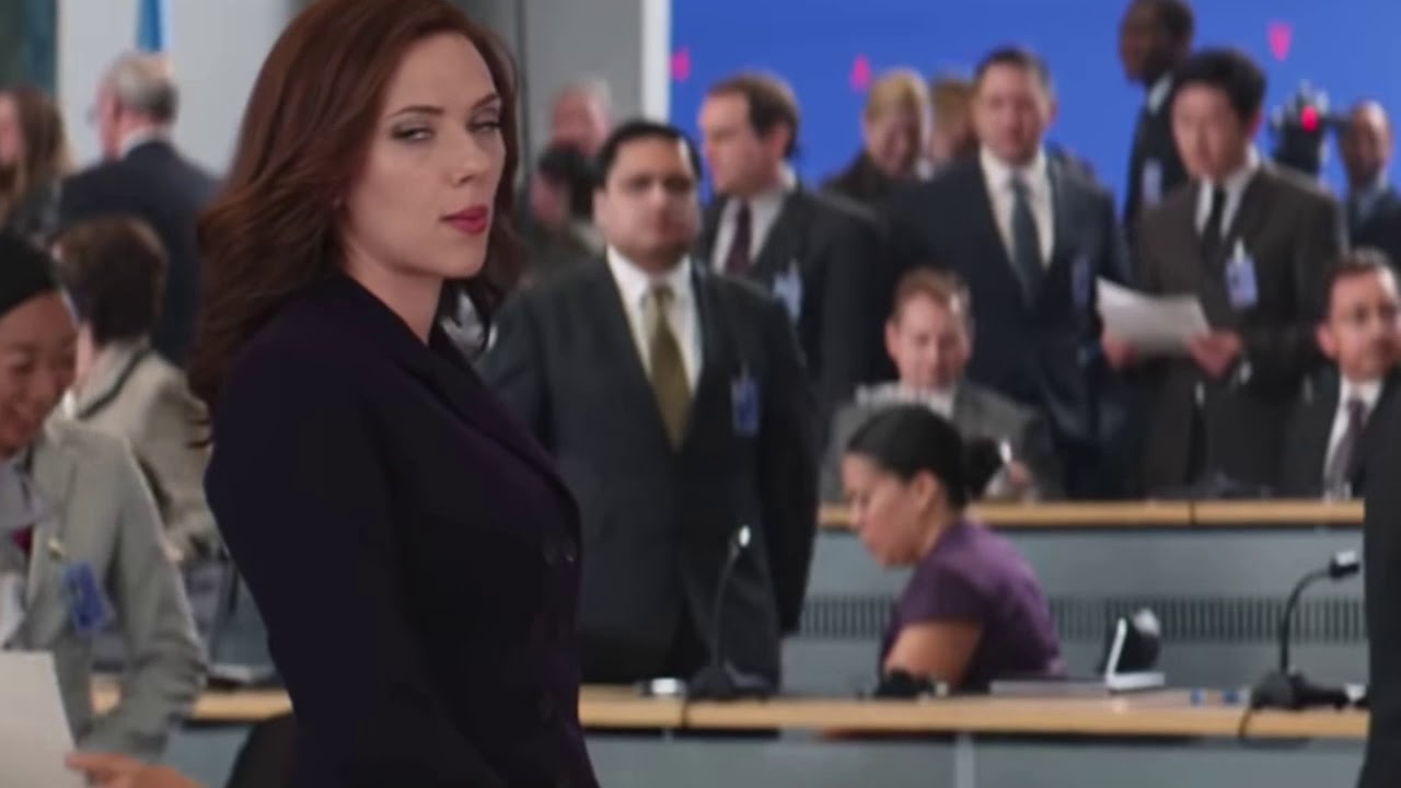 all black widow bts clips
